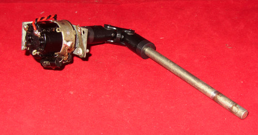 4K7K LOG, SWITCHED POTENTIOMETER, WITH HUGO FLEX DRIVE AND SHAFT, EX EQUIPT