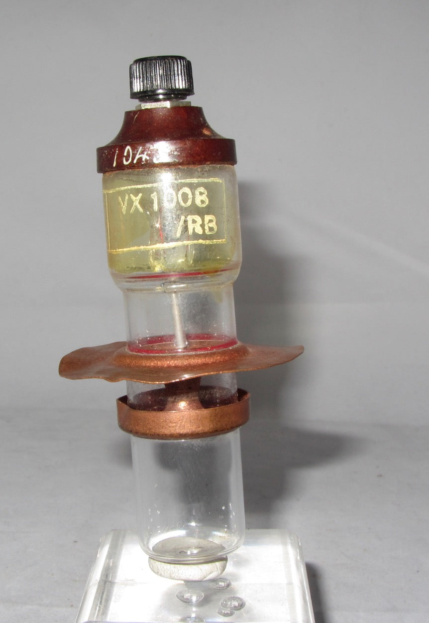 VX1008, EXPERIMENTAL MAGNETRON VALVE, FERRANTI DUNDEE MANUFACTURE, MAY 1958