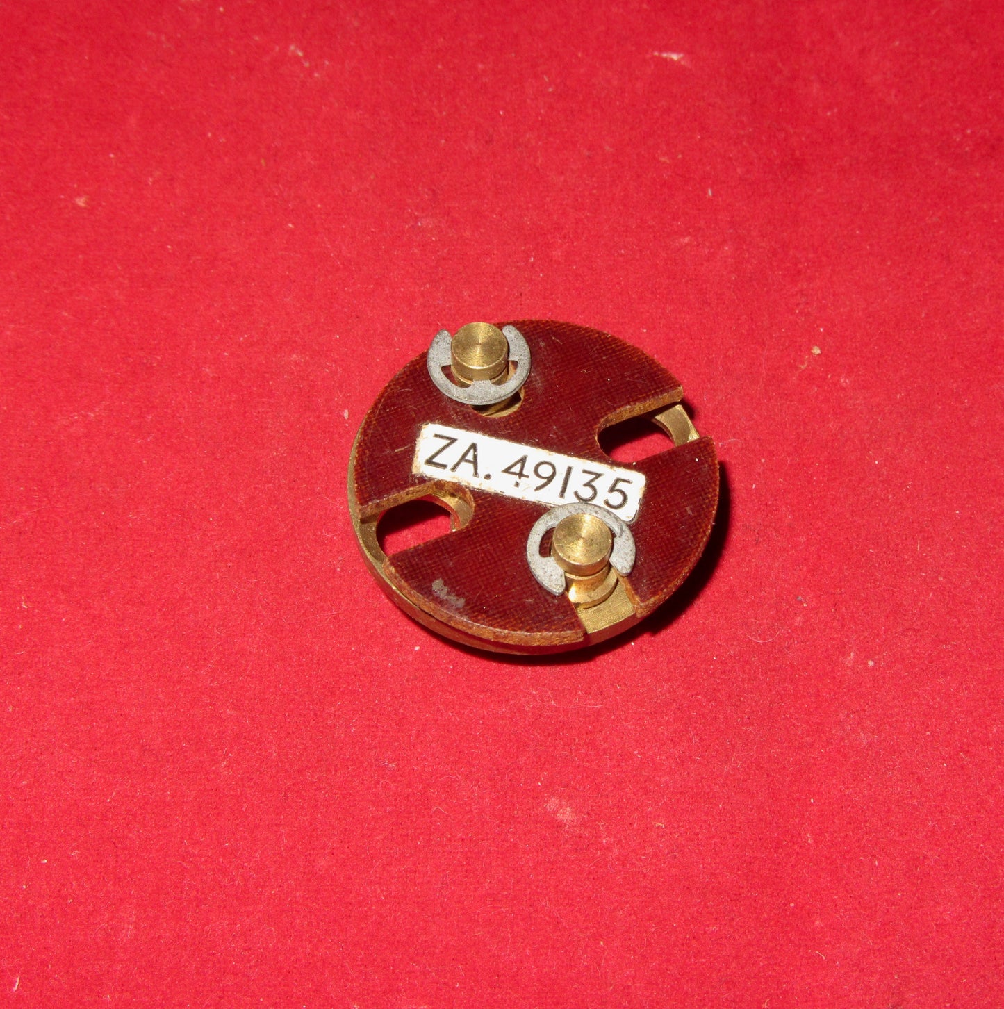 FLEXIBLE SHAFT COUPLER, ARMY, BRASS, ZA49135, 30mm DIA.