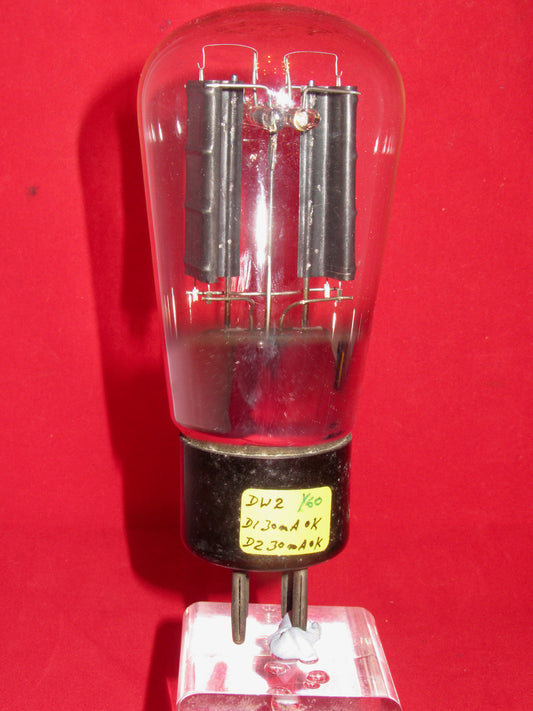 DW2, MULLARD, GLOBE ENVELOPE, 34 RIB CHARCOAL PLATE