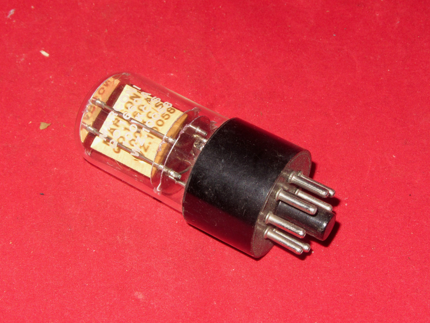 MARCONI, CRYSTAL , OCTAL, AO8, GLASS ENVELOPE, 100 Kc/s, 1000KHz