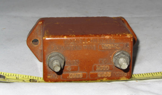 DUBILIER, CAPACITOR, 0.0008uF @ 5000V,