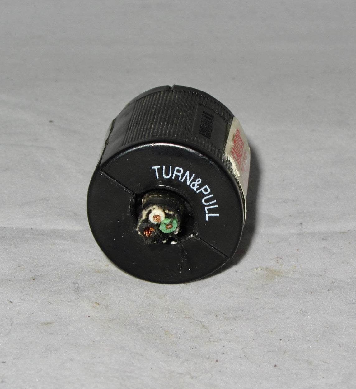 Hubbell, HBL7485V, Midget twist lock plug, 3 pole, male, US,
