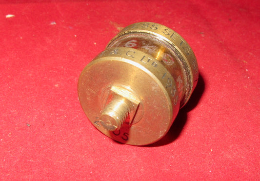 STC, CRYSTAL 2005 KCS, BRASS BOUND, WIRELESS SET NO 7, WS7, DATED 1935