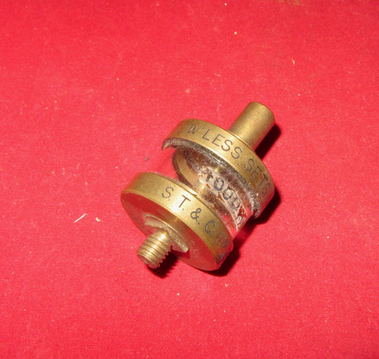 STC, CRYSTAL, 4014 KCS, BRASS BOUND, WIRELESS SET NO 7, WS7, DATED 1935