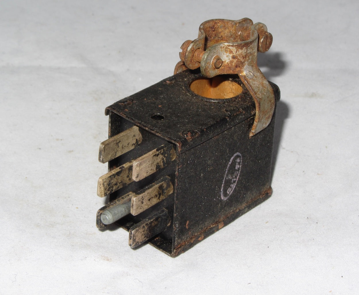 JONES PLUG, 6 PIN MALE, 10H/427, CABLE MOUNT, RT ANGLE ENTRY