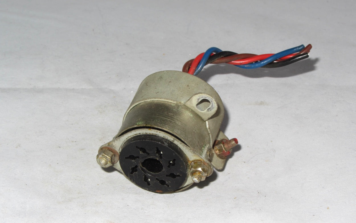 OCTAL, VALVE BASE & MOUNTING FOR MAGIC EYE - Y63, EM34 etc