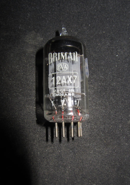 12AX7,  Brimar, Manufactured  June 1968,  ECC83