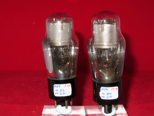 6C5G,MATCHED PAIR, WHITE BOX, CV581