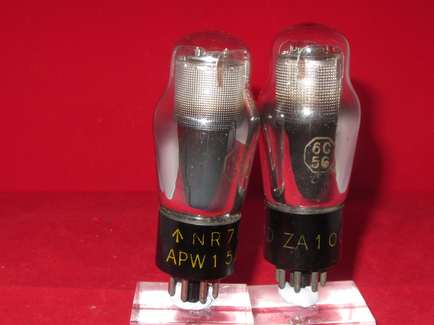 6C5G,MATCHED PAIR, WHITE BOX, CV581