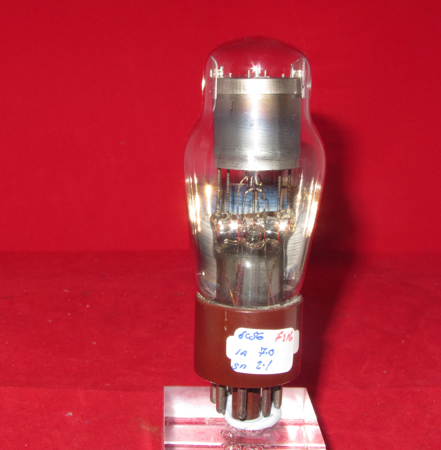 6C5G, BROWN BASE, WHITE BOX, CV581