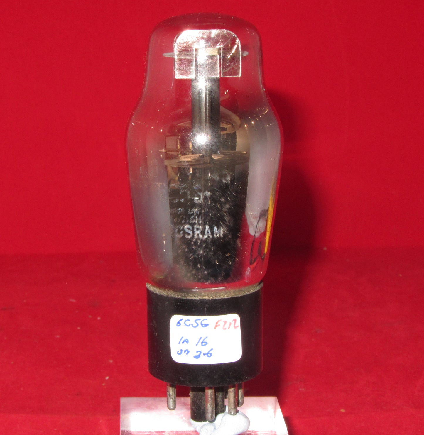 6C5G, TUNGSRAM, WHITE BOX, CV581