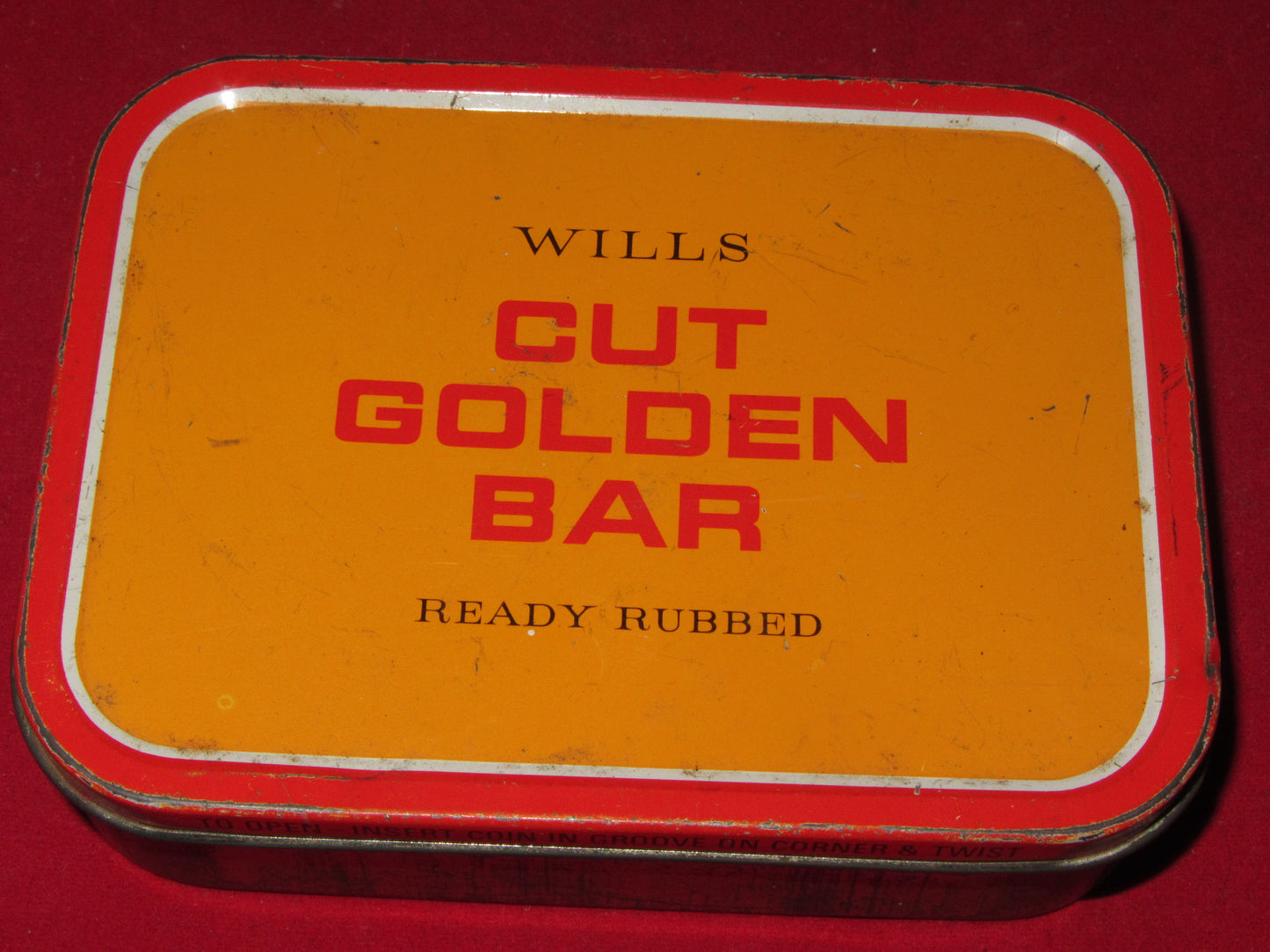 Vintage Tpbacco Tin, with <50 Rasco, AEL crystals 4, 9, 18, 16MHz as shown