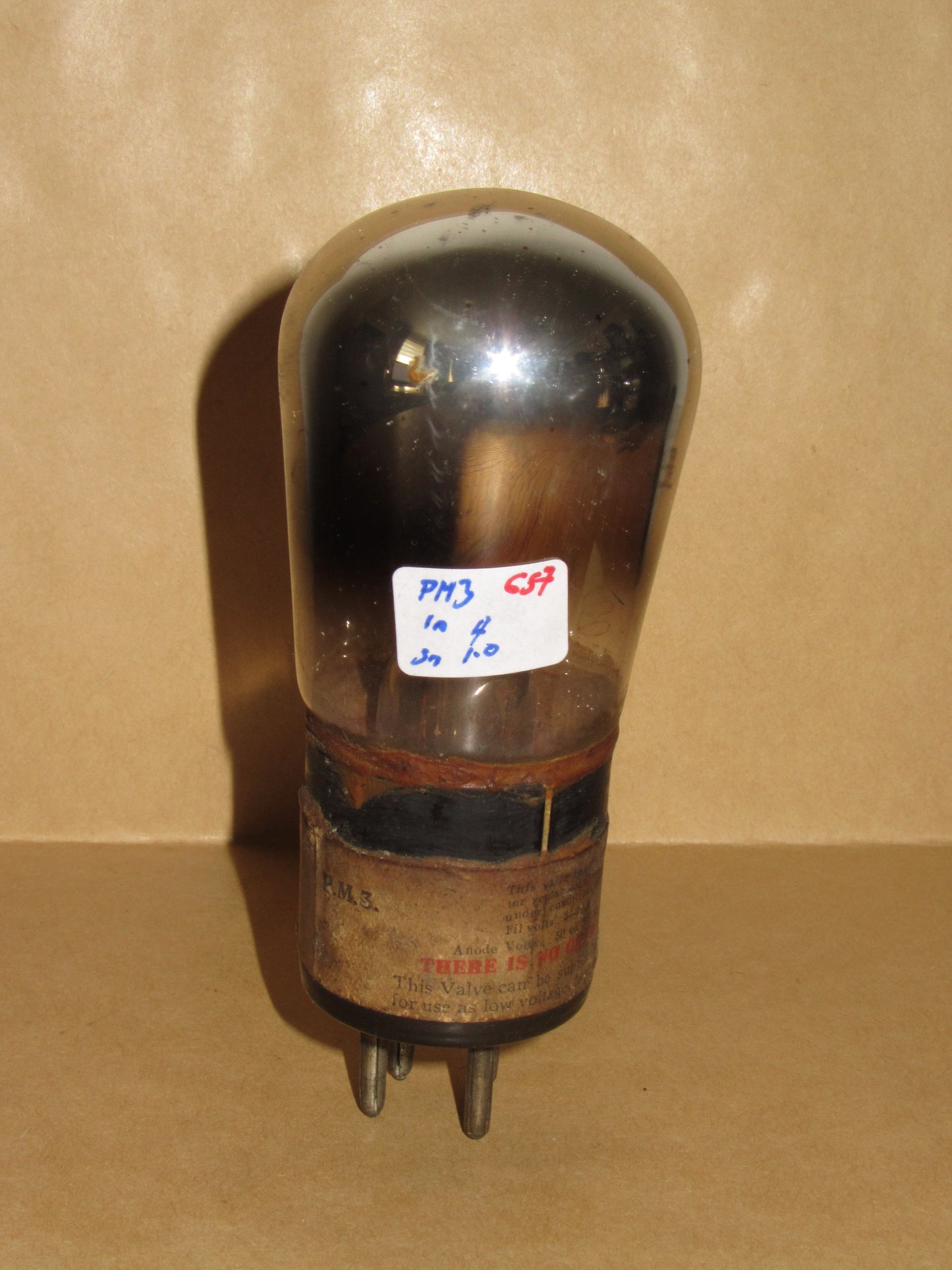 PM3, MULLARD, B4, GLOBE ENVELOPE, CV1151 ,NR15