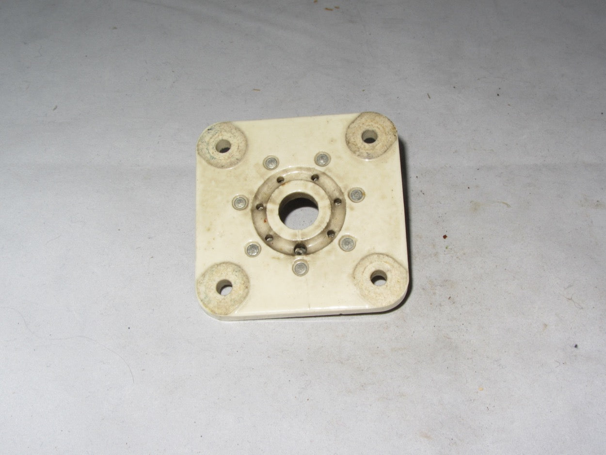 B7A, Ceramic Valve Bases, B7A, Ceramic, Valve Bases, 829B, 832B, 6C33C, 826, TM-30, GU19, TT25, QQV06-40,  NEW, NOS