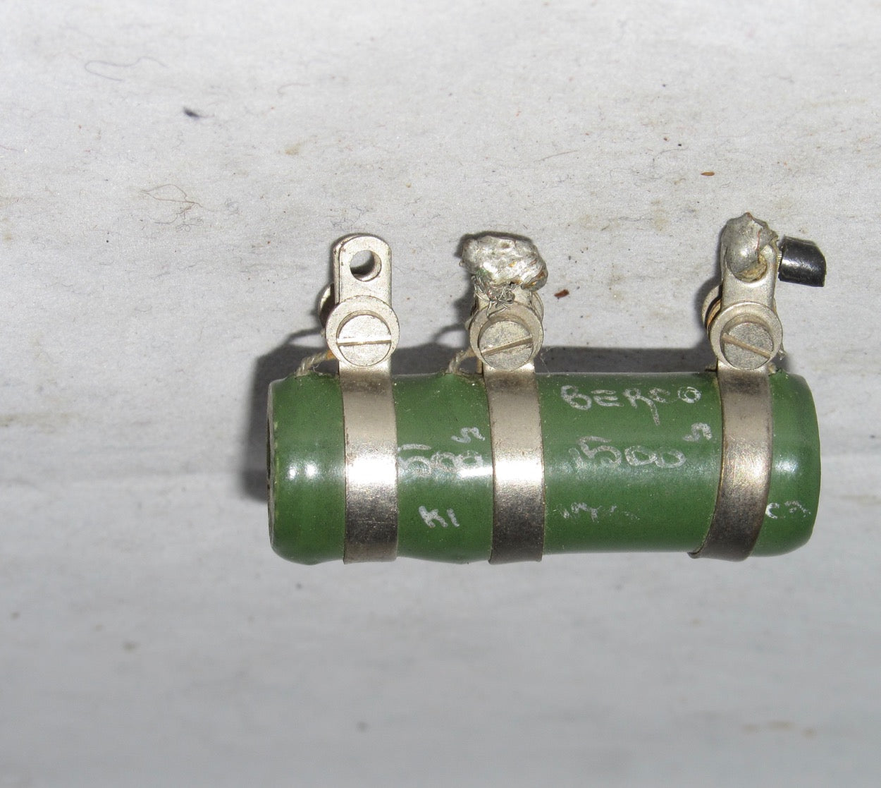 BERCO, 2K TAPPED 1K5 6W WW RESISTOR EX EQUIPT