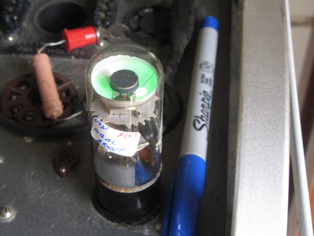 EM31, AW6, CV1077, VI77, MAGIC EYE, TESTED BRIGHT