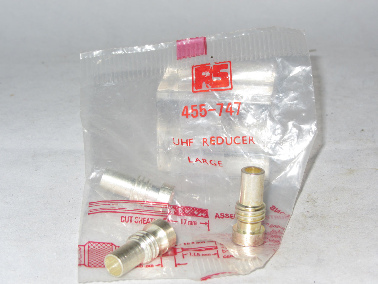 NEUTRAL, UHF-CABLE REDUCER, 455-747, RS Components