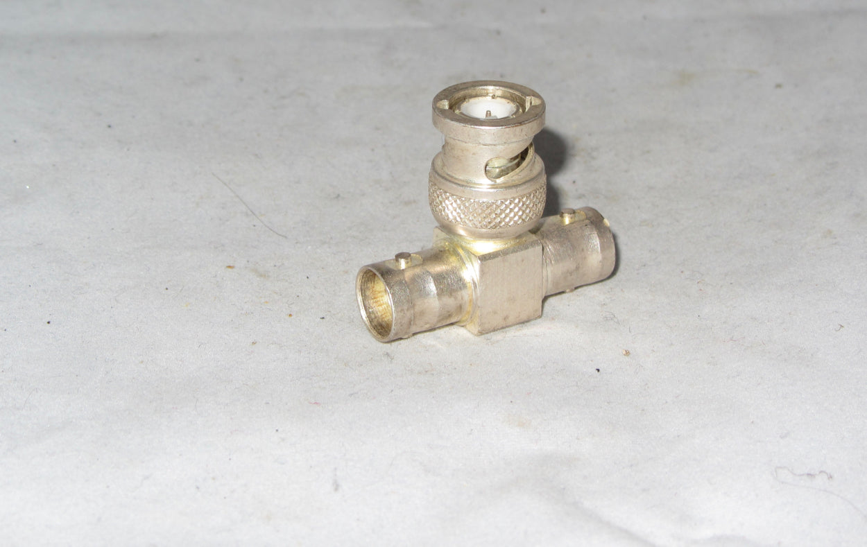 Tee Piece, 50Ω RF Adapter, BNC Plug to BNC Socket, RS 716-4776, 43_BNC-50-0-1/133_NE