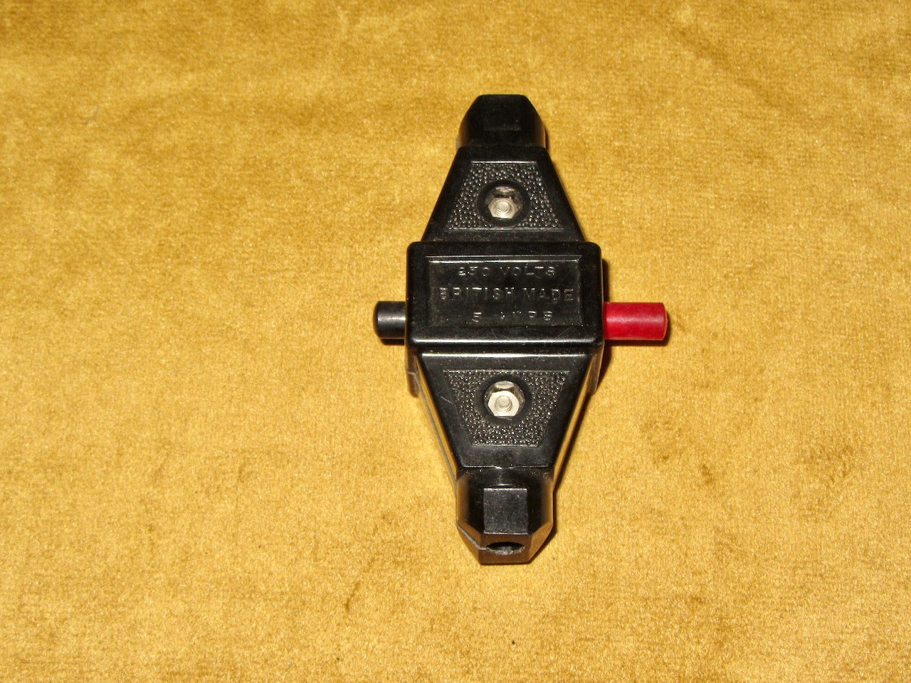 BAKELITE, IN LINE SWITCH, FOR LIGHTING, 1940S SOLD AS COLLECTORS ITEM ONLY