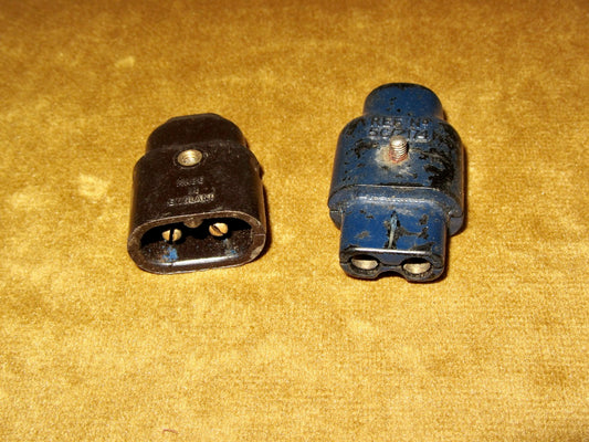1X Socket  & 1X Plug Type "R" No. 2 5C/2174 Royal Air Force