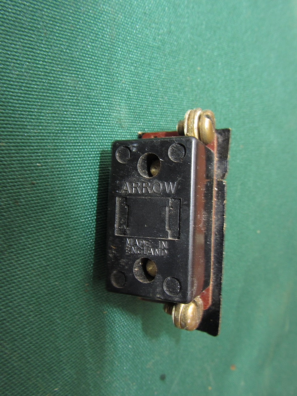 ARROW, DPST, PEAR HEAD SWITCH, 3A 250V, EX EQUIPT