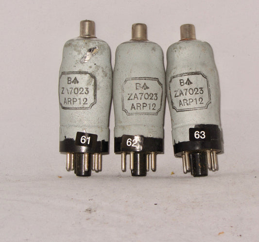 ARP12, EDISWAN, BALDOCK PRE-1945, GREY ZA7023, VP23,  CV1331 FOR R102, R109, WS18, WS22, WS38, BULK PACKED NOS