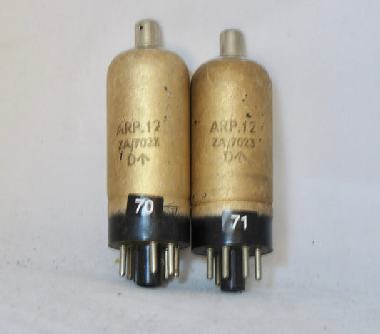ARP12, MULLARD, MITCHAM, GOLD , ZA7023, VP23,  CV1331 FOR R102, R109, WS18, WS22, WS38,