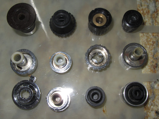 Selection of 12x Car Radio Knobs