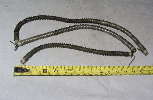 VINTAGE, BELLING, SHIELDED TOP CAP LEAD, 15 - 20cm LENGTH