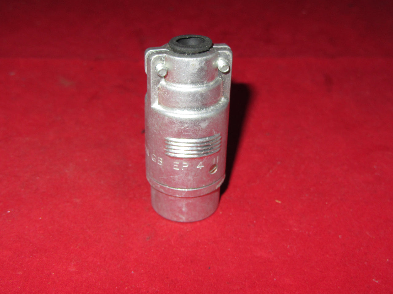 CANNON, ITT, EX BBC, EP4-11, EP4-12, CABLE MOUNT MAINS PLUG, 4 PIN SOCKET
