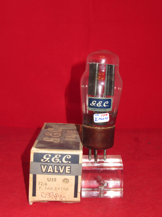 U10, GEC, BOXED, 1821, DW2, TESTED, HAMMERSMITH AUGUST 1954 PRODUCTION