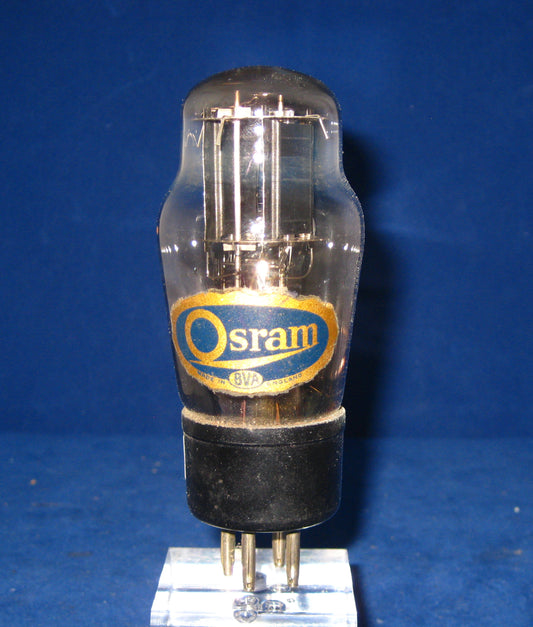 MU14, OSRAM, BIG GOLD BLUE DECAL, FEBRUARY 1951 MANUFACTURE