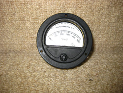 TRIPLETT, 2.5 INCH DIA, 0 - 500mA DC,  Moving Coil Meter, ZN-2106,  POSSIBLY ZC1 METER