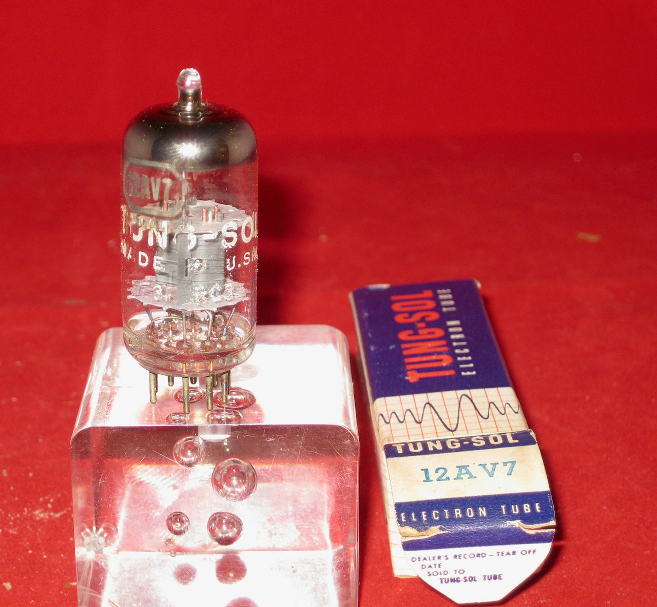 12AV7, Tung-Sol, Similar To, ECC81, E180CC, 7062