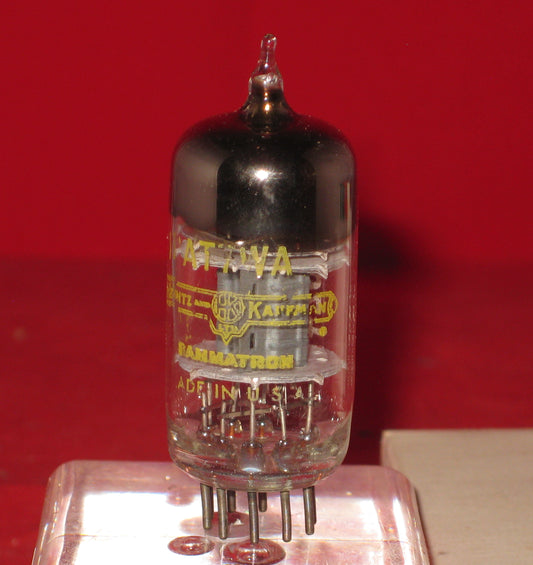 12AT7WA, Heintz & Kaufman, Gammatron,  ECC81, USA 1973 production,