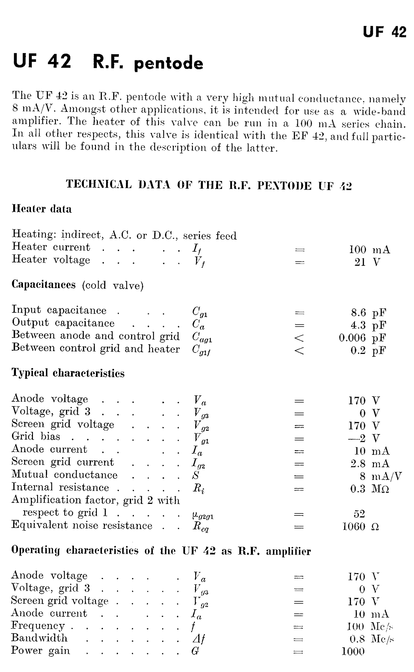 UF42, PINNACLE, NEW BOXED, Z142