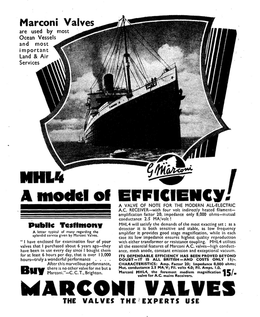 MHL4, GEC,  NIB, CV2038, AIR MINISTRY, 10E/599