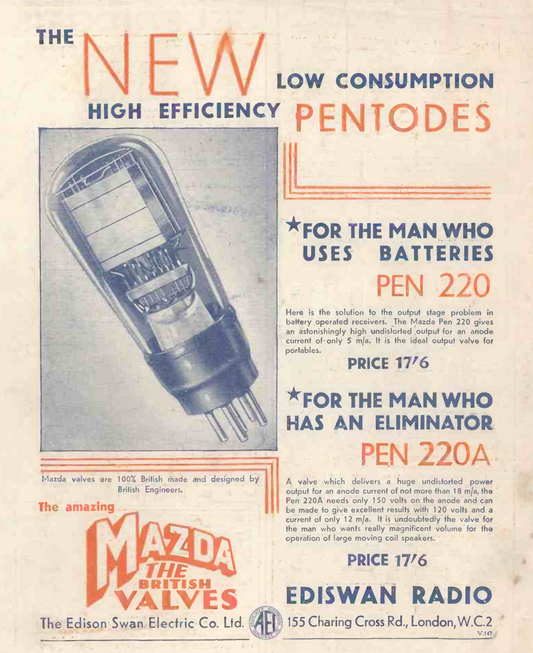 PEN220, MAZDA, GLOBE ENVELOPE, 220HPT, 220OT, ARP1, CV1118, NR39, PM22A, PP2, PT2, Pen220, PenB1, VR118 AS USED IN TR9H,