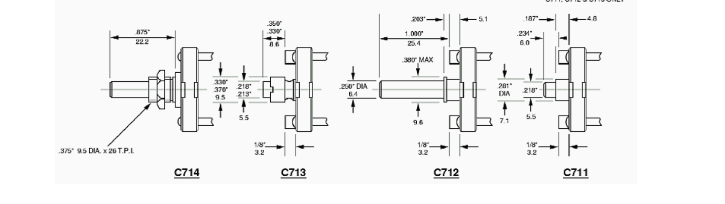 JACKSON, C711/25, 25pF, 25 x 25pF, BUTTERFLY TRIMMER, CAPACITOR, NOS