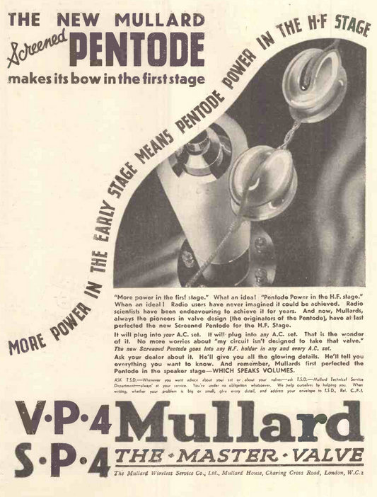 PM2B, MULLARD, BALLOON ENVELOPE,