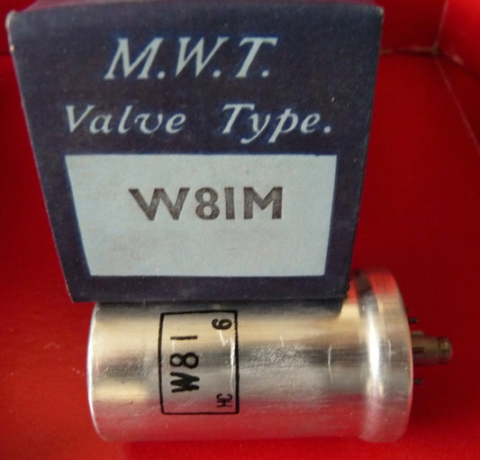 W81M, MARCONI, LOCTAL, PENTODE, NIB