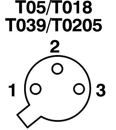 BCY70, PNP, Bipolar, Transistor, ,Silicon, 200 mA, 40 V, 3-Pin, TO-18,
