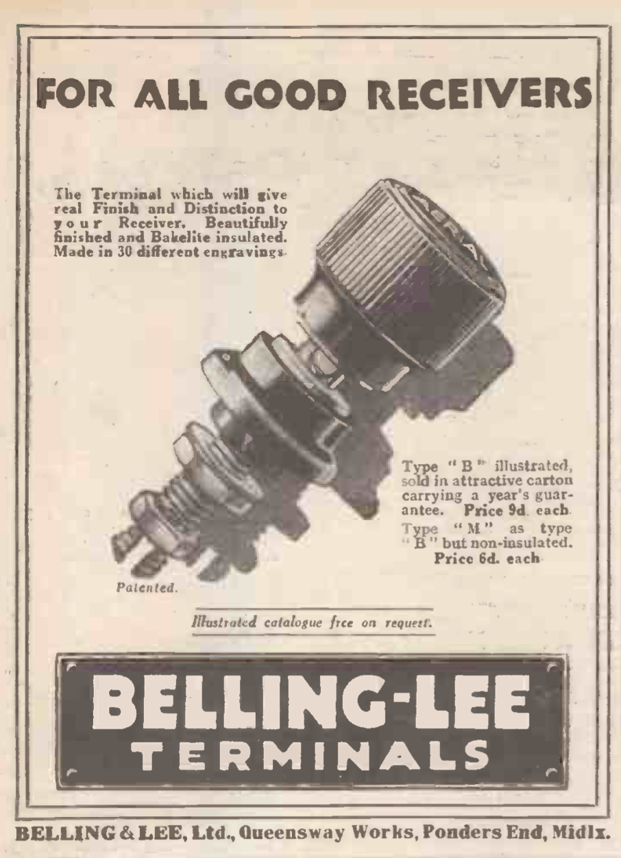 BELLING LEE, BINDING POSTS, BLACK, SINGLE 1X NOS