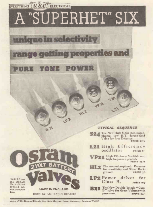 LP2 , OSRAM, TESTED, 220PA, 230C, AR6, CV548, CV1162, CV1166, CV1304, NR42, P12-250, VR22