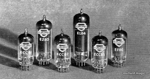 NEW FOR 1953 - MULLARD VALVES FOR AUDIO AMPLIFIERS