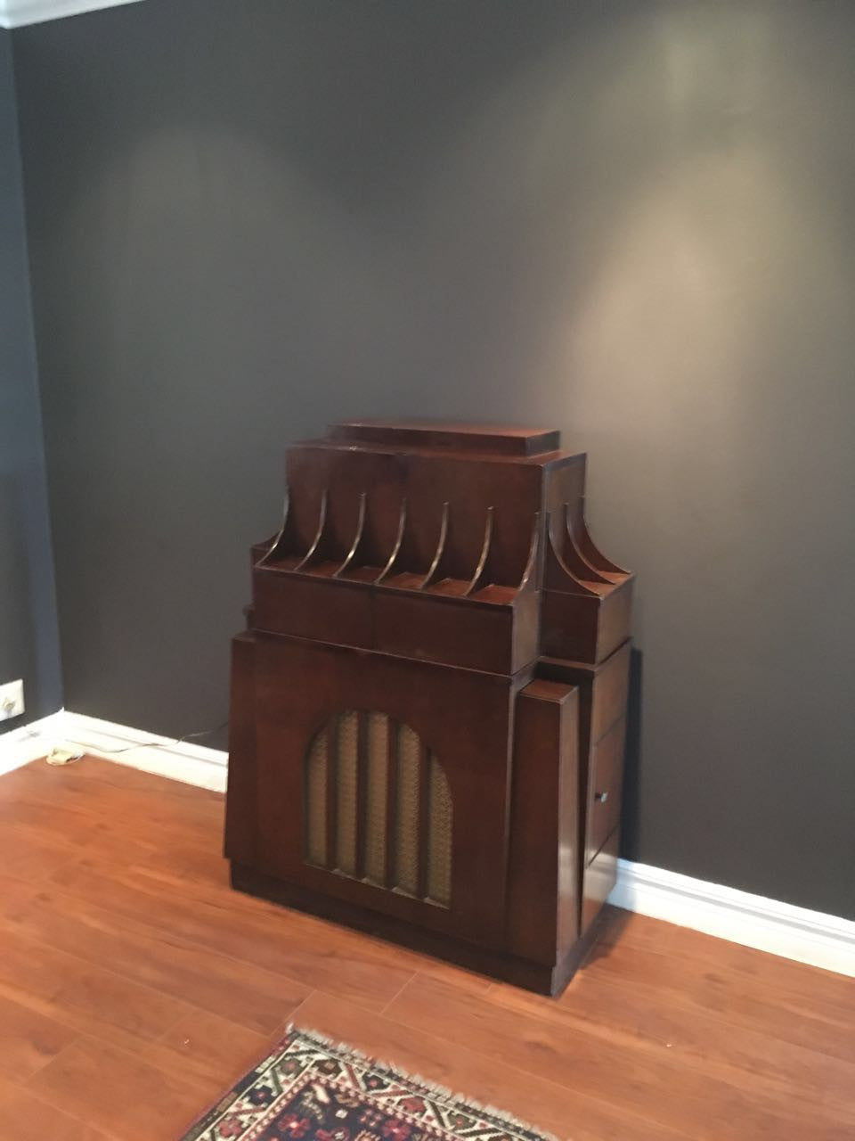 COULD THIS BE THE MOST IMPRESSIVE RADIOGRAM IN THE WORLD AND A MULLARD ONE AT THAT!