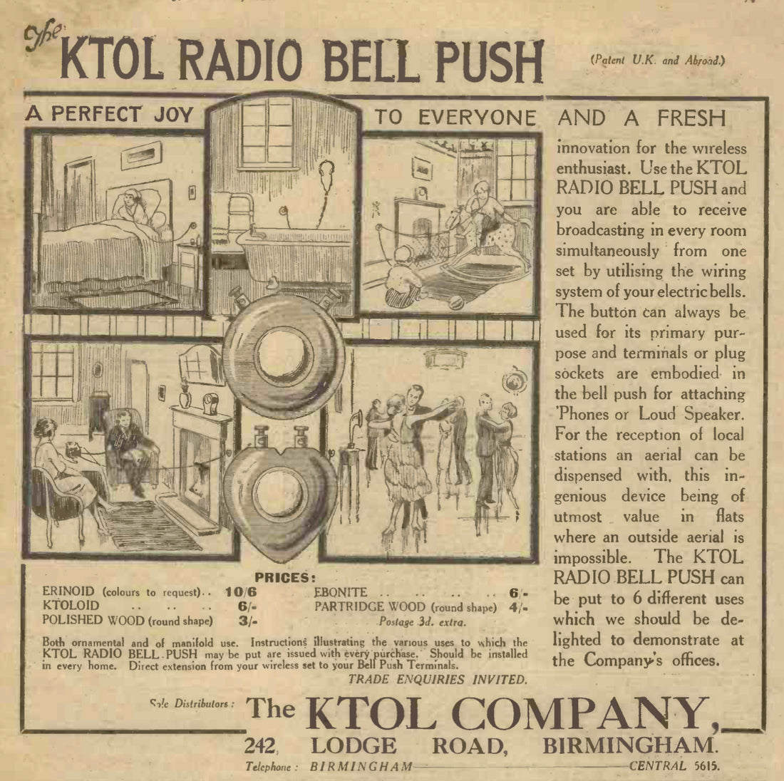 ENTERTAINMENT IN EVERY ROOM - A 1924 CONCEPT UPDATED FOR THE 21ST CENTURY!