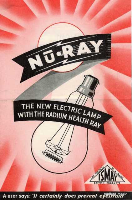 RADIUM IT'S HEALTHY STUFF - GLOW IN THE DARK OR WHAT!