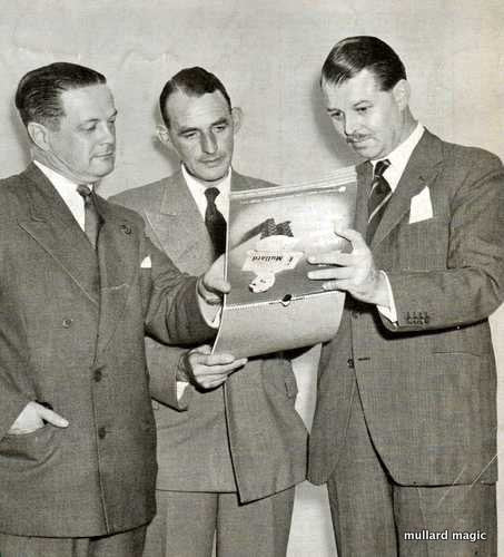 GLAMOUR OR SID - WHICH ONE FOR THE 1955 MULLARD CALENDAR